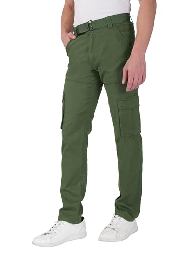 Image of Urban Legends Cargos for Men || Men's Cotton Regular Fit Cargo Joggers with 6 Pockets || Casual Pants || (UL-1R20SP)