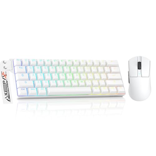 DAREU EK60HE 0.01mm ���s�b�h�g���K�[�Ή� �Q�[�~���O�L�[�{�[�h �� + DAREU A950GM ���� �Q�[�~���O�}�E�X 60g���y�� ���C�����X PAW3395�Z���T�[ ���y�Z�b�g�z