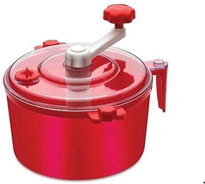 MR Sales Atta Maker, Dough Maker, Atta Machine, Chakki 3 in 1 for Kitchen (Red) Plastic Detachable Dough Maker (Red)
