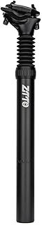 Mountain for Bike Suspension Seat Post Aluminum Alloy Shock Absorbing Saddle Post for MTB for Bicycle with Double Nail Lock Design 350mm/400mm Length 25.4-33.9mm（33.9 * 400MM 1）