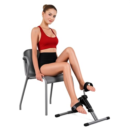Image of K-Star KMCE Mini Pedal Exerciser Cycle for Body Fitness & Physiotherapy | Portable Under Desk Arm & Leg Exercise Machine | Compact Home Rehabilitation Pedal Bike for Daily Workout & Recovery