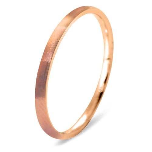 【シンプルな高見えリング】 アレルギー対応 指輪 リング レディース メンズ ペアリング 316L サージカルステンレス ファッションリング ステンレスリング 日本企画 20号 マットピンクゴールド