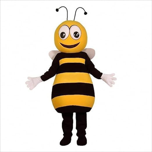 Classic Bee Mascot Costumes for Mens & Womens Suit Adults Size Costume & COOLING FAN