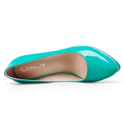 Image of Castamere Womens High Heels Platform Pumps Slip-on Stilettos 12CM Heel Office Dress Shoes