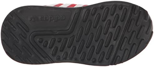 adidas Originals Kids Multix Sneaker, Vivid Red/White/Black (Elastic), 6 US Unisex Toddler | Image 3
