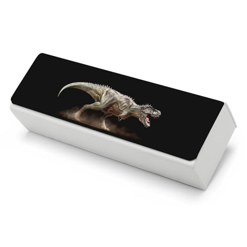 Étui à lunettes antichoc motif dinosaure pour éviter les rayures en voyage