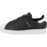 adidas superstar mujer negras y blancas Los detalles del logotipo troquelado proporcionan un atractivo visual