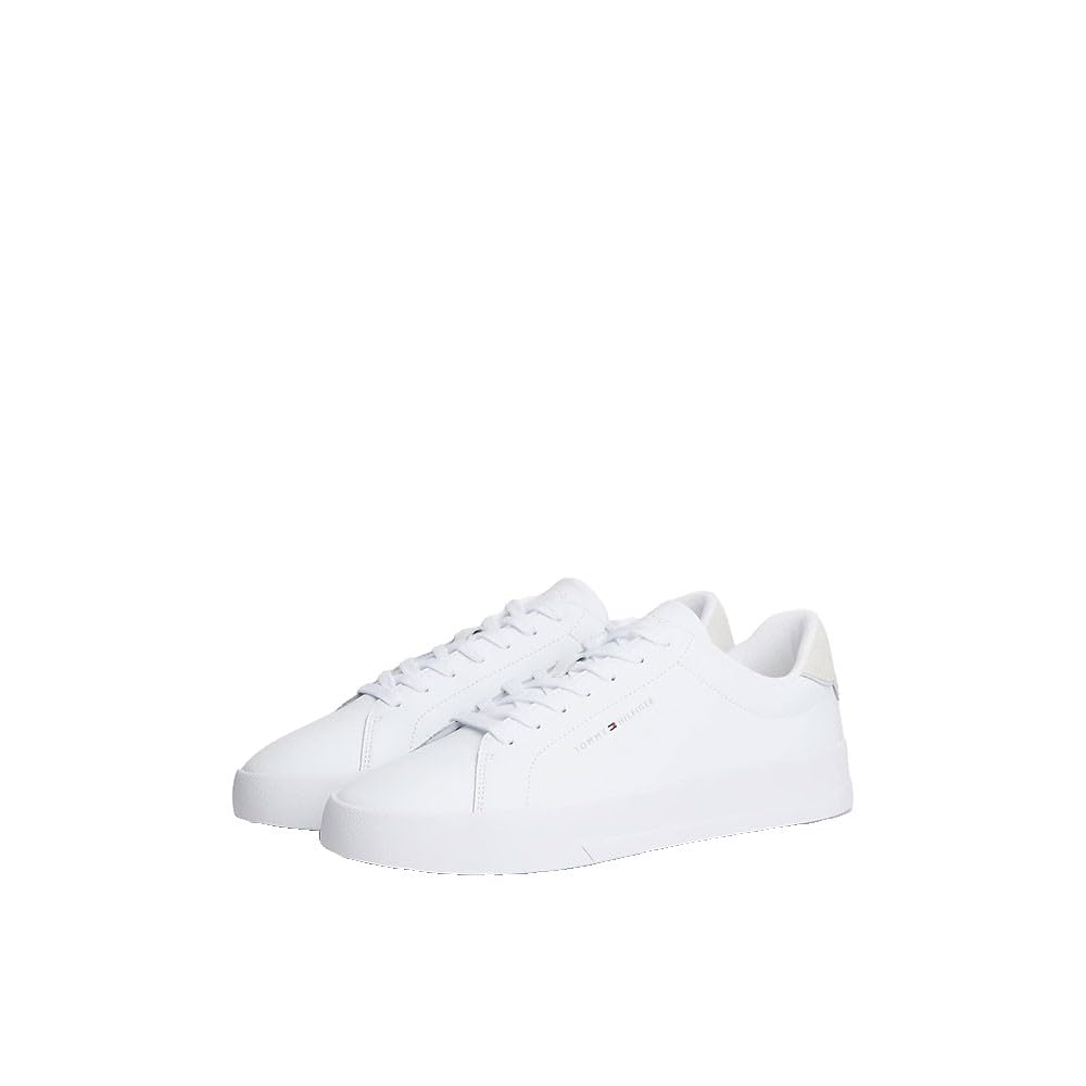 Tommy Hilfiger TH Court Core FM0FM05904YBS007 Low Top, Bianco, 46
