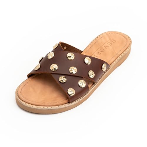 REVORN-SHINE-Designer-Sandal-Handcrafted-Women-Sandal-100-Genuine-Leather-Ultra-Comfortable-Insole-Flexible-Sole-Sophisticated-Design