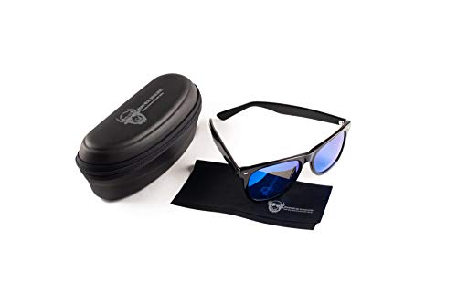 Bison Head classic style Sunglasses XXL (Blue)2