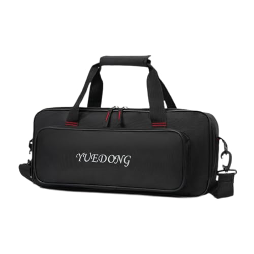 Menolana Effects Pedal Board Bag Carry Case Shoulder Bag Handbag Double Zippers Travel Case Pedalboard Zipper Pouch for Outdoor Stage, 60x27x10.5cm