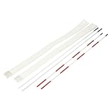 KVMORZE Volleyball Antenna Pole Set, Foldable Fiberglass Volleyball Training Net with Collapsible Referee Poles and Loop Sleeves, Beach Volleyball Accessories Equipment for Indoor Outdoor, 2 Pack