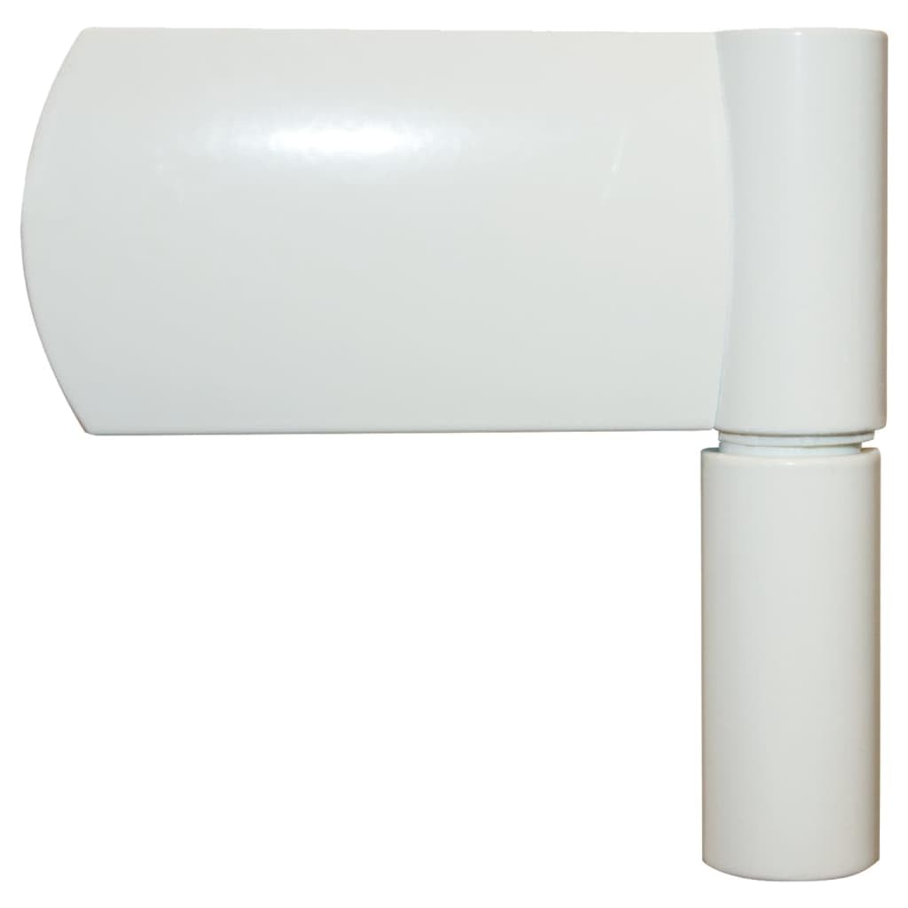 Drzwi wejściowe białe aluminium i PCW 100 x 210 cm z potrójnym przeszkleniem izolacyjnym, 5-drożny zamek bezpieczeństwa, próg aluminiowy, regulowane zawiasy