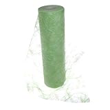 Deko AS GmbH Sizoweb Tischband hellgrün 30 cm Rolle 25 Meter 64 007-R