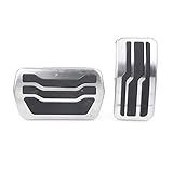 Para Ford Escape 2013-2018 YYAN Cubierta DE Pedal DE Freno DE Gas DE Coche Forma para Ford Focus 2011-2018 AMP;Escape/Kuga 2013-2018 FIT para Lincoln MKC 2015 2017 2017 2017 2017 2017