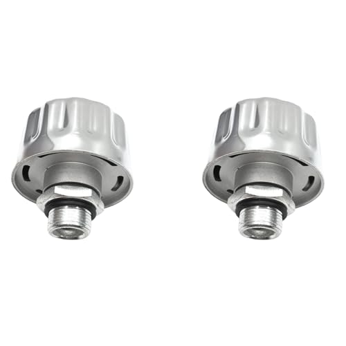 Bouchon de reniflard en métal durable pour filtre de réservoir hydraulique x2