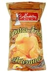 Artisan Hand-Cooked Potato Chips, Butter Flavor, Fried Corn Puffs, 720g (6 x 120g), 6 Pack