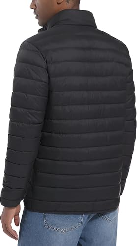 Image of Ben Martin Men's Nylon Jacket|Standard Length Puffer Winter Bomber Jacket|Stylish Jacket|Biker Casual Hoody Jacket