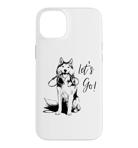 �V�x���A���n�X�L�[�uLet's Go!�v�f�U�C�� ? �n�b�s�[�n�X�L�[�f�U�C�� �X�}�z�P�[�X iPhone 14 Plus �p