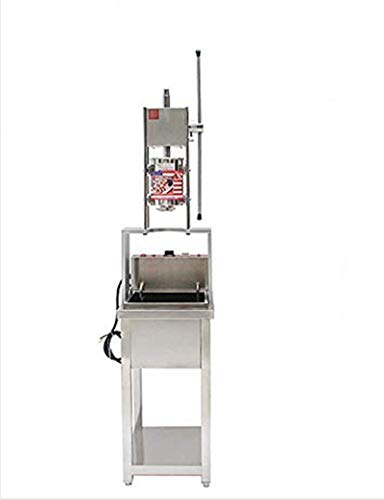 BAOSHISHAN Churros Maker Maschine für Churros 5L Spanischer Churro, der Ausrüstung mit Fritteuse 20L Herstellt