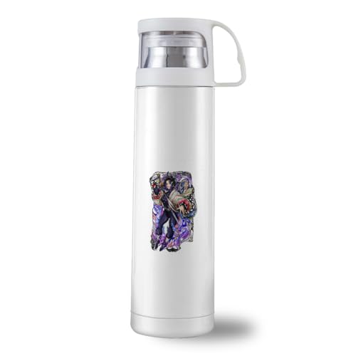 水筒 鬼滅の刃 虫柱 胡蝶 しのぶ 魔法瓶 ステンレスボトル マグボトル 500ml 保冷 保温 おしゃれ かわいい キャラクター 人気 グッズ 男女兼用 大人 子供用 プレゼント 贈り物 コーヒーカップ