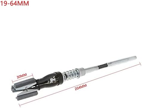 Three-Jaw Cylinder Sander Inner Diameter Grinder Cylinder Car Shaft Brake Honing Hone Tool Flexible Shaft Honing (19-64MM)