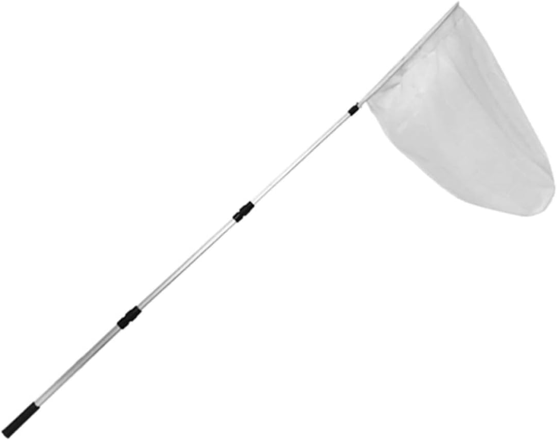 Extendable Butterflies Net with Retractable Handle Durable Catcher for Outdoor Fun and Learning for Collecting and Scientific Exploration