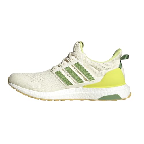 adidas Mens Ultraboost Ultra Boost X Hidden Opponent Running Sneakers Shoes - Green, Off White3