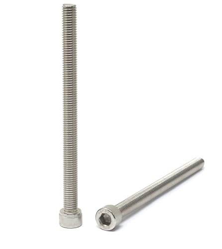 Image of iexcell 4 Pcs M10 x 140mm Thread Pitch 1.5 mm Stainless Steel 304 Hex Socket Head Cap Screws Bolts Kit