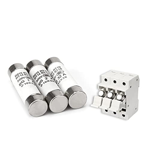 Fusible 10x38 fusible céramique 500V 10x38mm rapide RO15 RT18 RT14