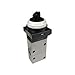SMC VM430-01-34B RC 1/8 PORT SIZE, -100 KPA TO 1 MPA, SERIES VM400, MECHANICAL VALVE, AIR/INERT GAS, 3 PORT, BLACK PUSH BUTTON, 2 POSITION TWIST SELECTOR