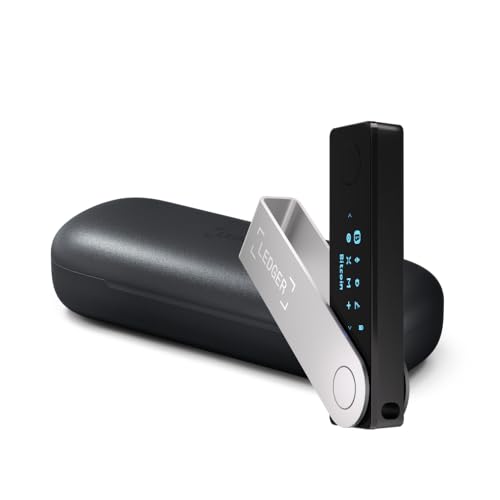 Ledger Nano X Crypto Hardware Wallet (Onyx Black) + Ledger Nano X...