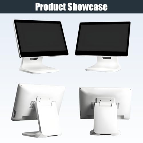 Image of 15.6 Inch Touch Screen PC POS Systems,Touch Screen Cash Register Monitor,All-in-One Cash Register,4GB RAM,64G SSD,Adjustable Angle,for Retail,Restaurant