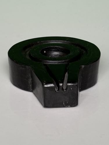 Image of Jaleri Yoni Base, Lingam Holder, Jalahari, Goripitham, Aadhar Saktipith Pitham Argha Stand Panapitham Hasta Kamal Base Jaleradhari For Narmadeshwar Shivling (3 Inch Black Flet Jaladhari)