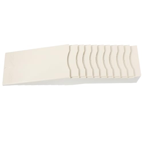 CONGARTENO 位伸縮式カードホルダー 耐久性良好 壁掛け用 ムカードラック 出勤カード整理 省スペース収納 オフィス 倉庫向け