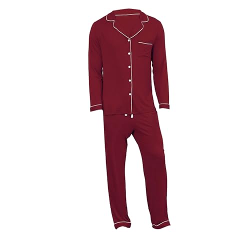 Chemise de nuit pyjama manches longues modal vêtement - 4