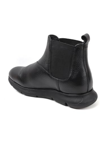 Image of Carlton London Men's Modern Ankle Chelsea Slip-On Boot with Lightweight