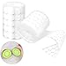 Produktbild LATTCURE Klettpunkte Selbstklebend, Klettpunkte 1080 Stück Klett Punkte 540 Paar Schlaufe Punkte Self Adhesive Klebend Klettverschluss für Papier, Kunststoff, Glas, Leder, Kleidungsstücke (Weiß)