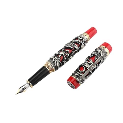Stylo-plume de bureau anti-fatigue à pointe fine pour écriture fluide