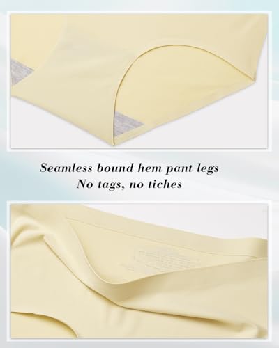 Girls Seamless Underwear Size 9-16 Full Coverage Panties for Girls Tagless Breathable Teen Underwear Multipack4