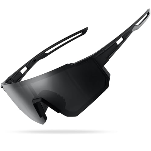 Suoso 3763 Sportbrille Schwarz Grau