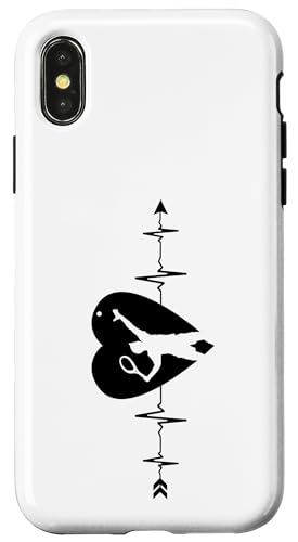 Love Tennis Heartbeat Fun �e�j�X�v���[���[ �X�}�z�P�[�X iPhone X/XS �p