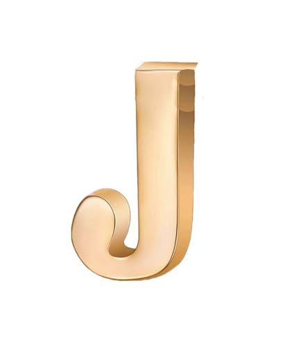Image of vmcoatdu A-Z Initial Pins 26 Letters Pins 18K Gold Plated and Silver Tone Metal Brooch Breastpin Badge