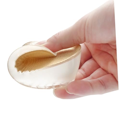 TOYZFRIENDY 2 Pairs Invisible Heightening Insoles for Men Soft E-TPU Gel Half Pads with Adhesive Non-Slip Inner Shoe Cushions Sweat-Absorbing Breathable Foot Inserts for Comfortable Height - Image 6