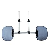 [Tipo de portadora]: Este carrito de kayak puede transportar kayaks generales, canoas y 80 cm (31 pulgadas), los tableros de paletas anchos son los más adecuados, pero no es adecuado para transportar embarcaciones inflables.