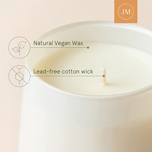 La Jolie Muse Vanilla Candles For Home Scented, Natural Soy Candles, Luxury Glass Jar Candles,75 Hours Long Burning Candles, 12.3 Oz #TOP4