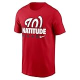Nike Men's Washington Nationals Natitude Local Team T-Shirt (US, Alpha, XX-Large, Regular, Regular, Red)