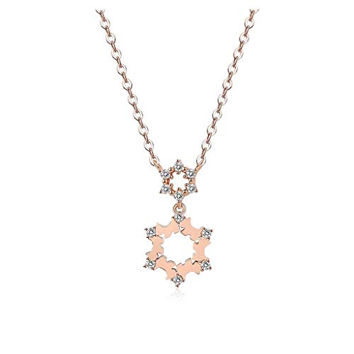 Necklaces for Women Girls Snowflake Color Pendant Necklaces Setting With Cubic Zirconia 925 Silver Christmas Snowflake Pendant Necklace 18'' Fashion Necklace Collarbone Chain Choker Necklaces steampunk buy now online Necklaces for Women Girls Snowflake Color Pendant Necklaces Setting With Cubic Zirconia 925 Silver Christmas Snowflake Pendant Necklace 18'' Fashion Necklace Collarbone Chain Choker Necklaces steampunk buy now online