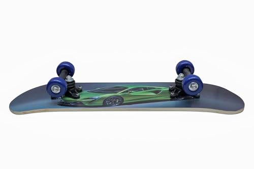 Image of Heavy Duty Wave Board, Skating Purpose 4 Wheel Skate Board for Boys and Girls (MC Laren 24 inch) (Dodge Cars 17 inch) (Venom GT 24 inch)