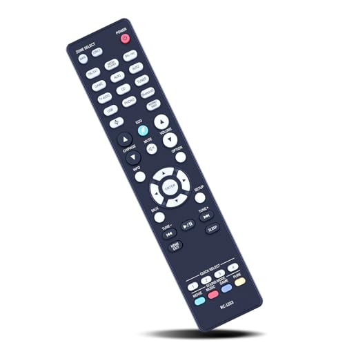 New RC-1253 Replacement Remote Control for Denon 8K Ultra HD AV A/V Surround Receiver AVR-X2800H AVRX2800H